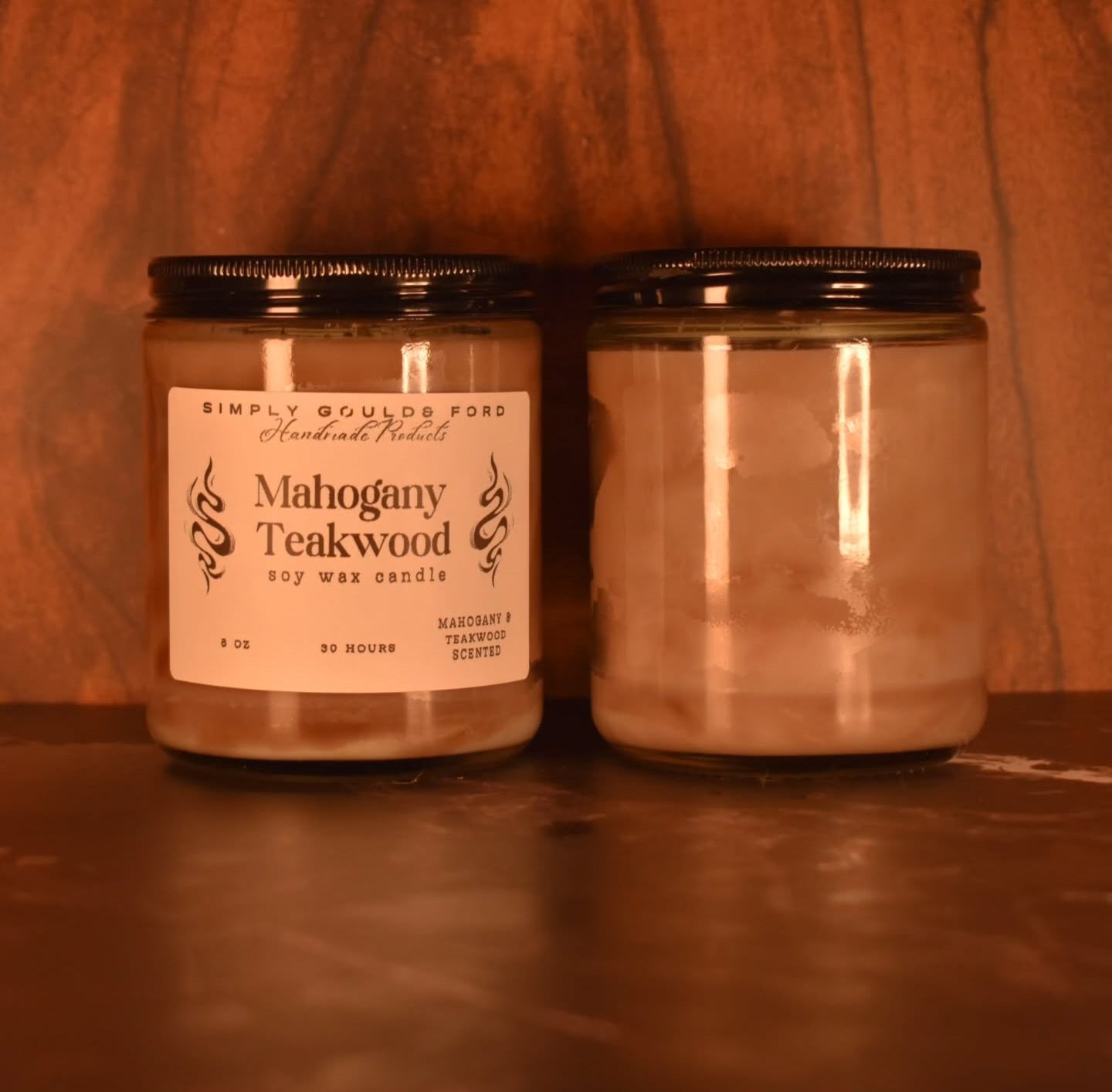 Mahogany Teakwood - 8oz Candle